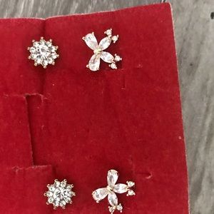 Nickel steel earrings